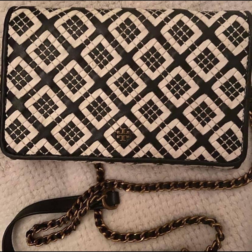 Authentic Black + White Tory Burch